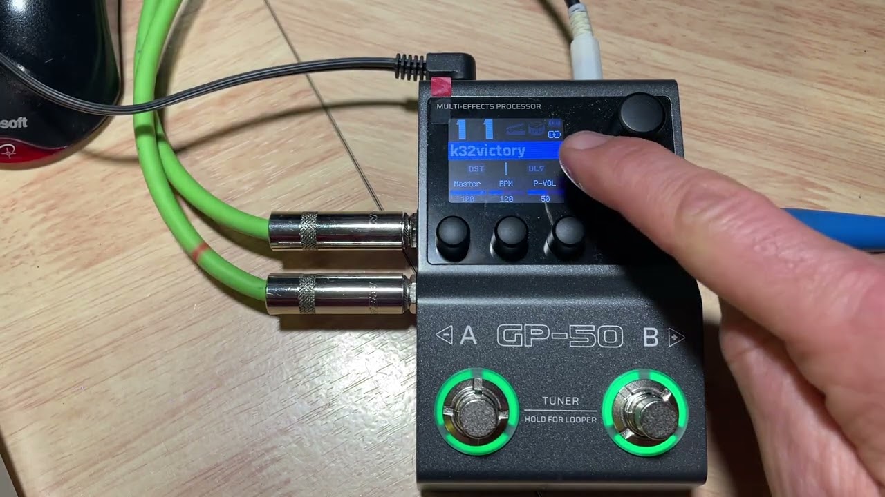 Valeton GP50: Power-supply or battery mode? or both!