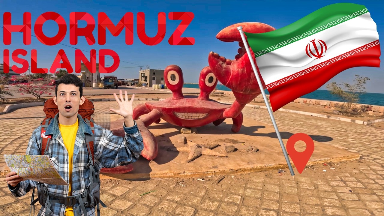 IRAN🌏⌯✈︎ HORMUZ ISLAND IN THE PERSIAN GULF (2025) 🏝️