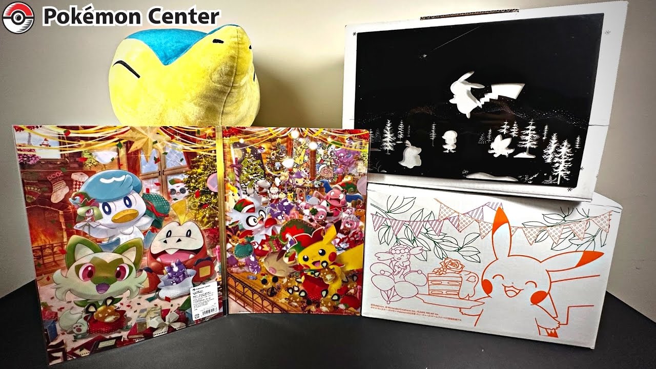 Pokemon Center Christmas Mail Day Unboxing!