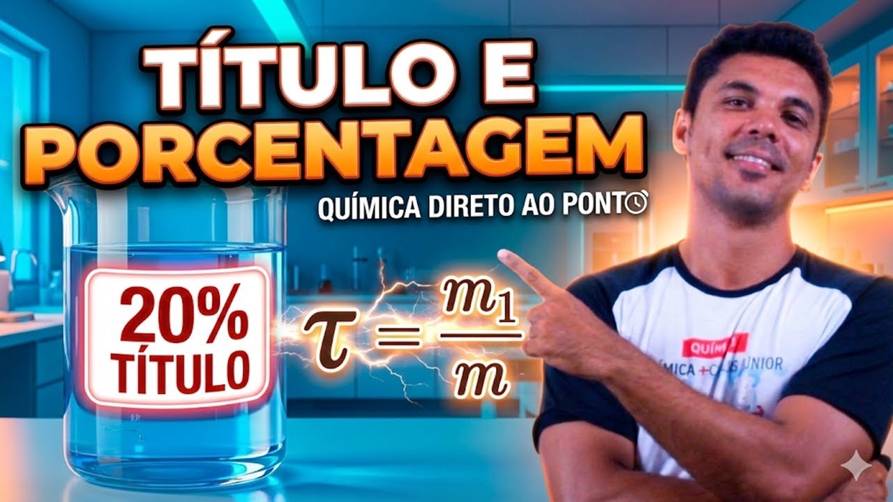 Entenda os RÓTULOS! 🏷️ TÍTULO em Massa e em PORCENTAGEM das SOLUÇÕES