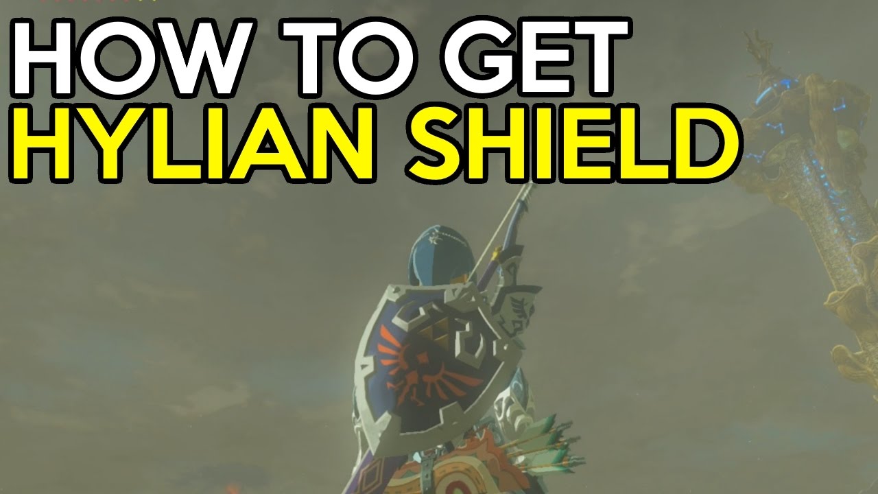 How To Easily Get The Hylian Shield - Legend Of Zelda Breath Of The Wild