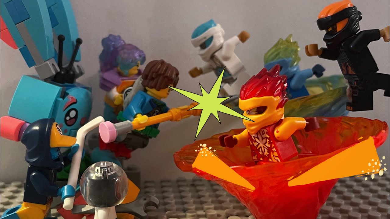 Ninjago VS dreamzzz (stop-motion animation)