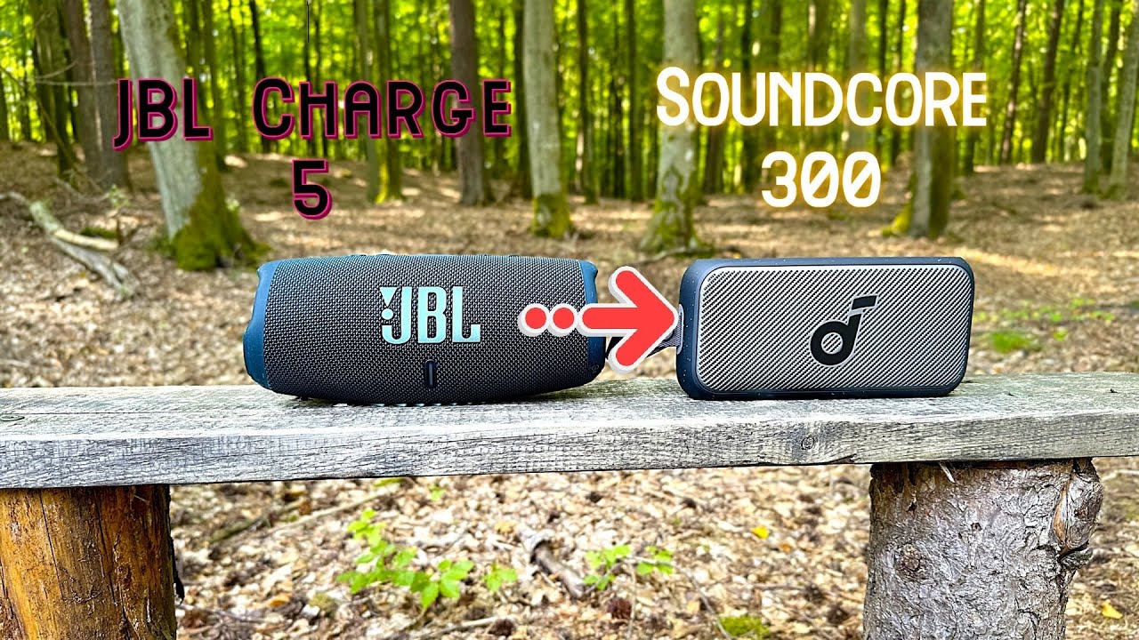JBL  Charge 5  vs Anker Soundcore Motion 300..Który... LEPSZY.... na Zewnątrz?