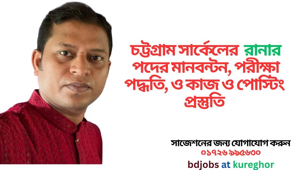 চট্টগ্রাম সার্কেলের ”রানার” পদের পরীক্ষার মানবন্টন, প্রশ্নের ধরন, কাজ ও পোস্টিং নিয়ে বেসিক আলোচনা।