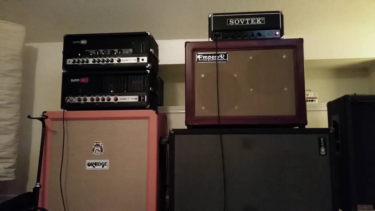 Sunn Model T and Sovtek Mig 50 Drone/Doom