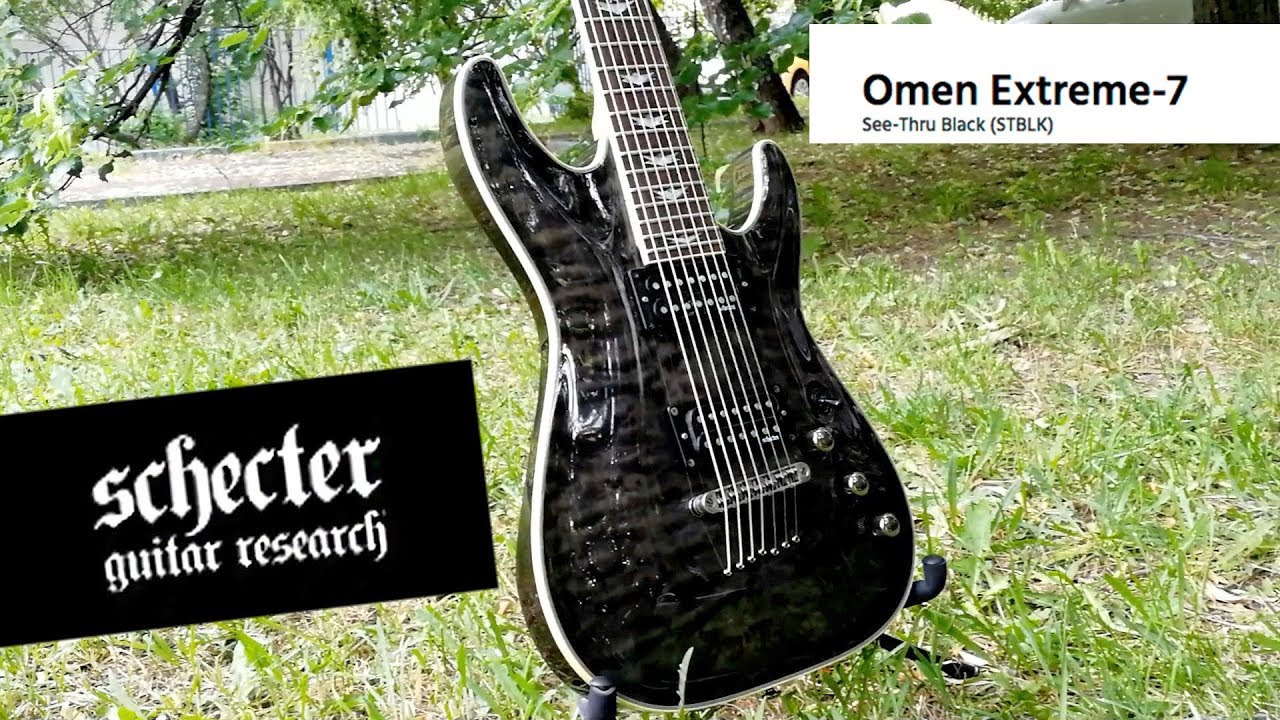 Недорогой семиструн Schecter Omen Extreme-7 (Обзор)