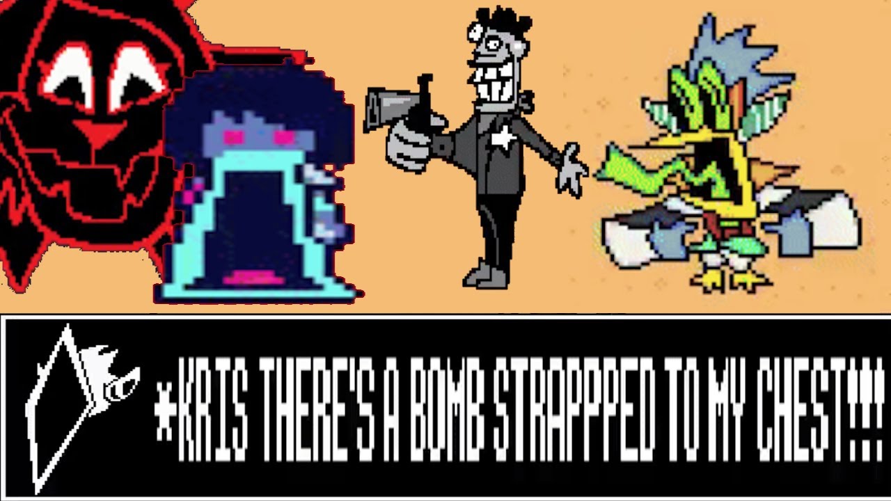 I Voice Acted More Of The Craziest Deltarune GIFs (Deltarot/Teox)