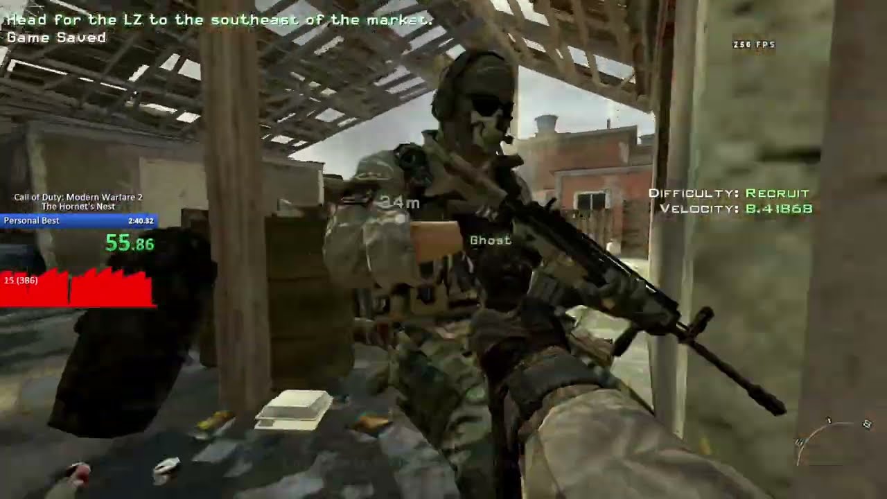 MW2 - The Hornet's Nest Speedrun 2:39.80