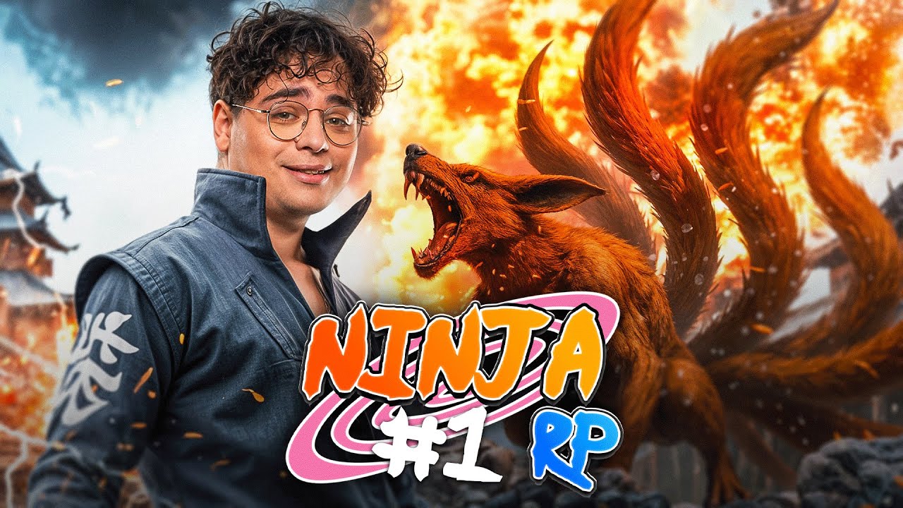 GINJO FAIT SES PREMIERS PAS &Agrave; KONOHA ! NARUTO RP - GINJO #1