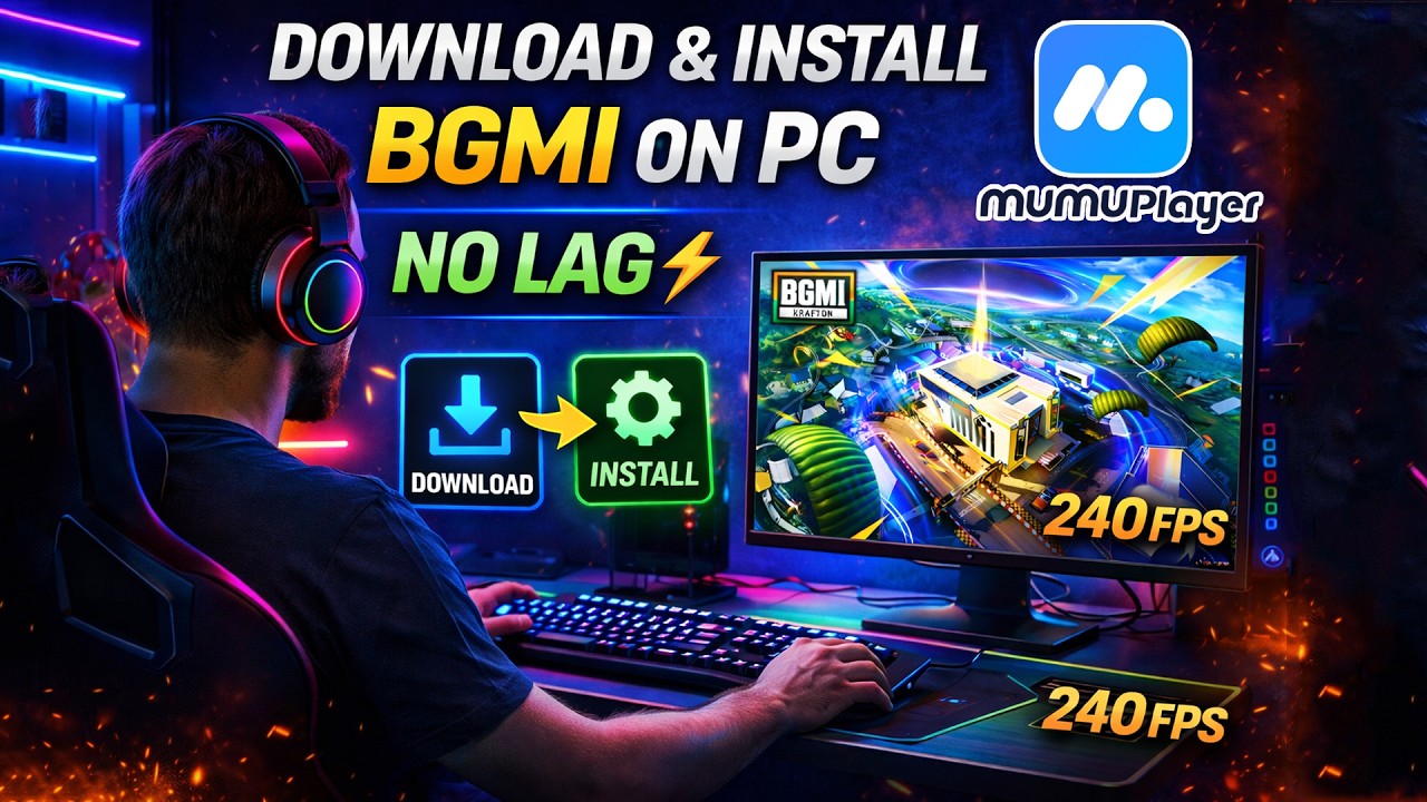 Download & Install BGMI 4.0 on MuMu Player | Easy Emulator Setup & Smooth Gameplay (2025 Guide)