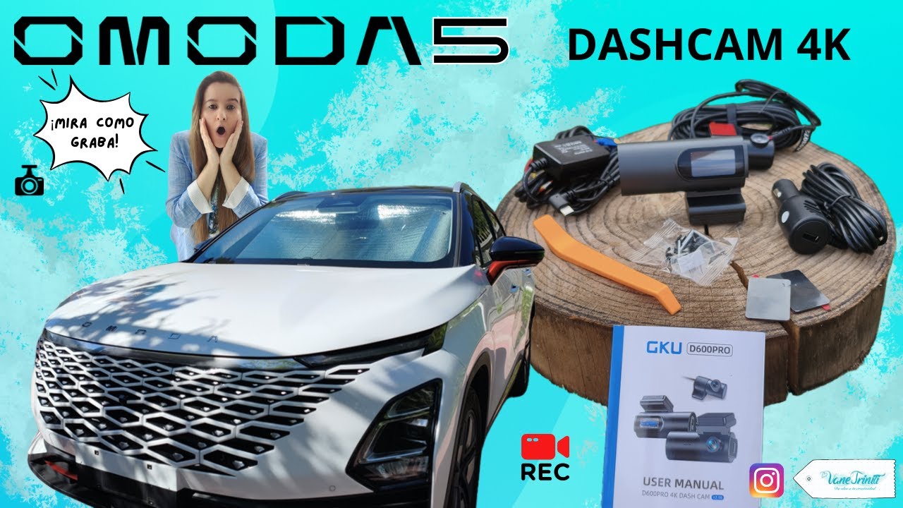 Omoda 5 Dashcam GKU D600 Pro 🚘 | Unboxing + Instalación + Prueba en carretera