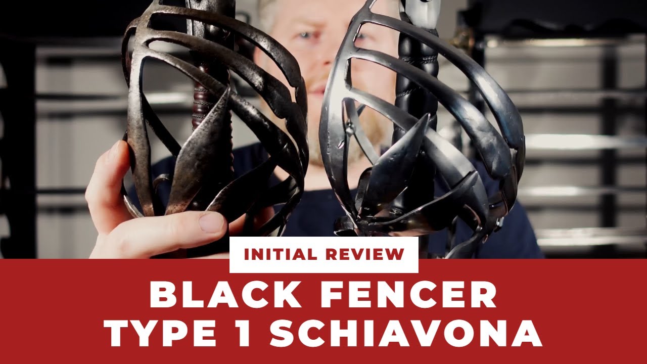 Initial review of the Black Fencer Steel Generation Type 1 Schiavona