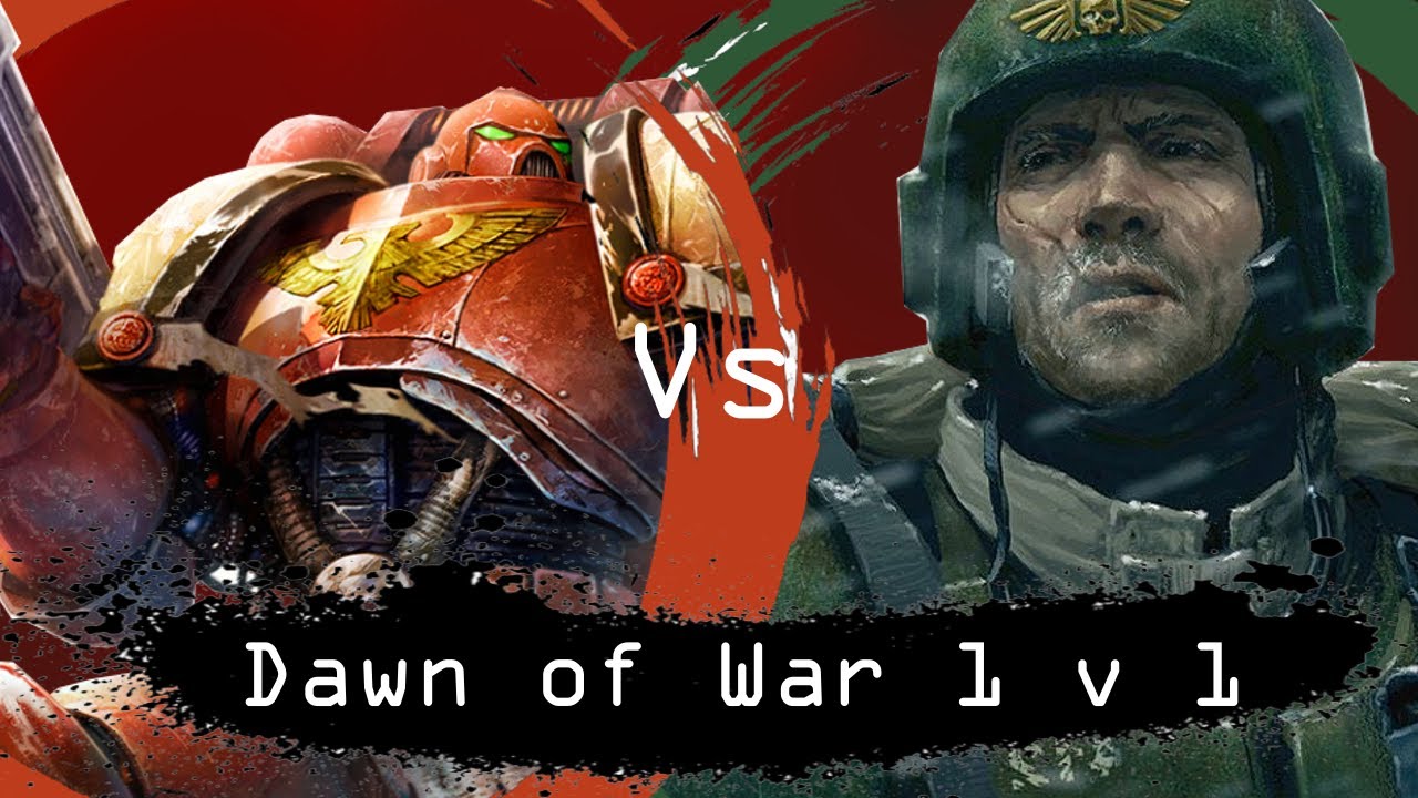 Dawn of War Soulstorm: 1 vs 1 Imperial Guard (SimiliXV) vs Space Marines (Sm k3r)
