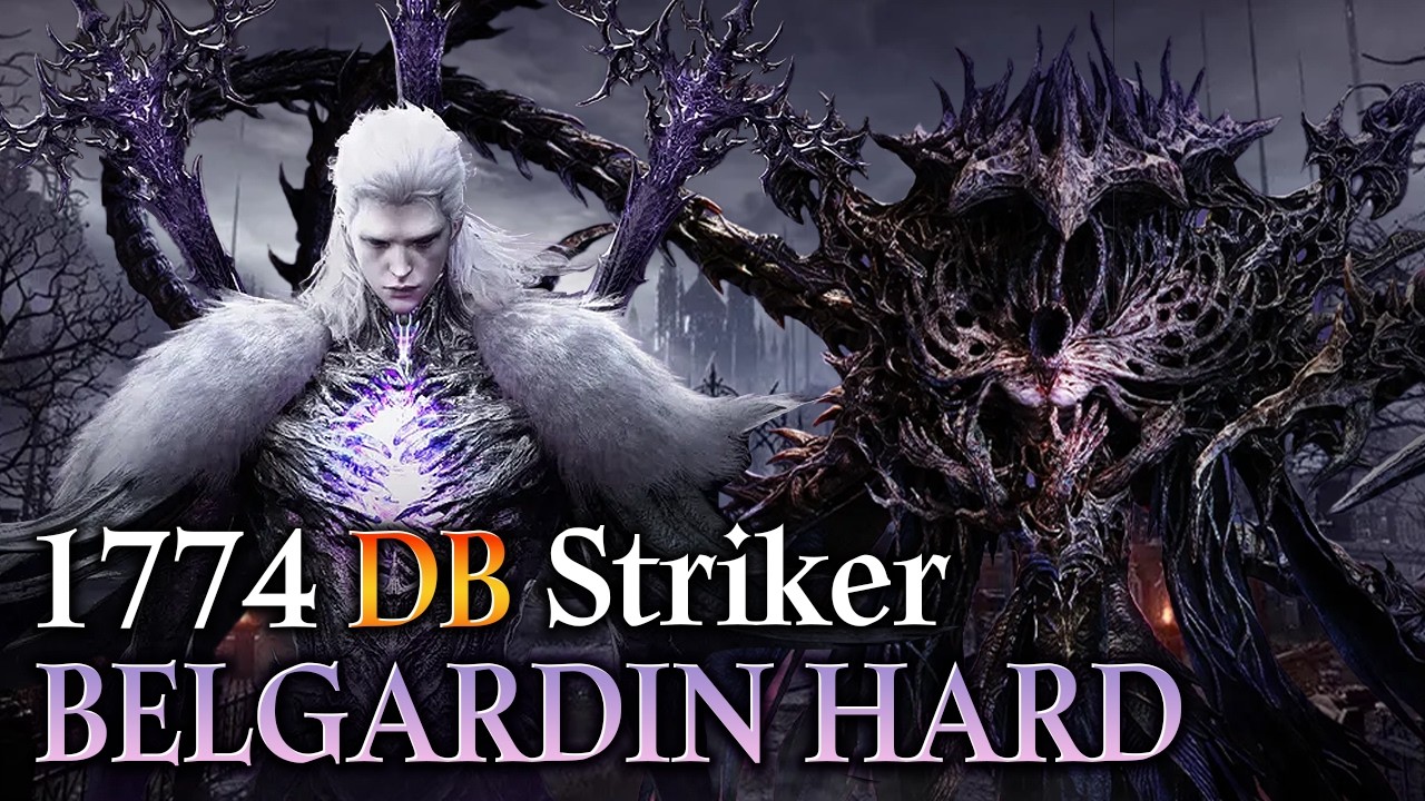 [Lost Ark]1774 Deathblow Striker(333 Build) - Shadow Raid Belgardin Hard Gate 1-2