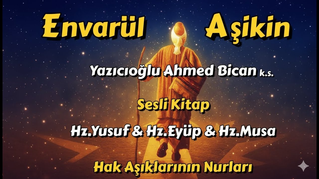 Envarül Aşikin - Hz Yusuf & Hz Eyüp & Hz Musa Hayatı  /  Yazıcıoğlu Ahmed Bican (k.s) #seslikitap