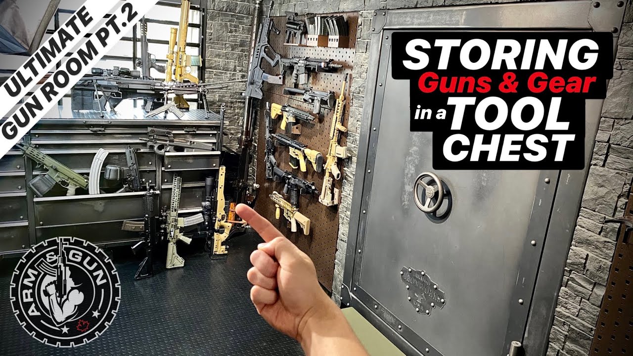 Building the Ultimate Gun Room Ep.2 | Storing Firearms & Gear in a Badass Tool Chest