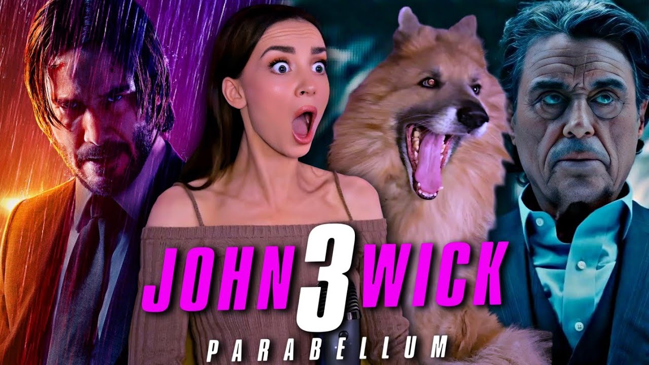 BRITISH GIRL'S FIRST TIME WATCHING * John Wick Chapter 3 - Parabellum * WITH MY GERMAN SHEPHERDS!!!