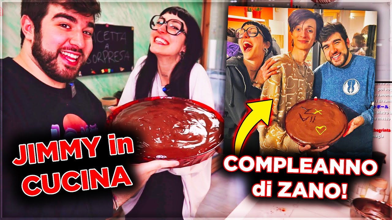 CUCINO la TORTA di COMPLEANNO di @ZanoXVII con NASHIRA!