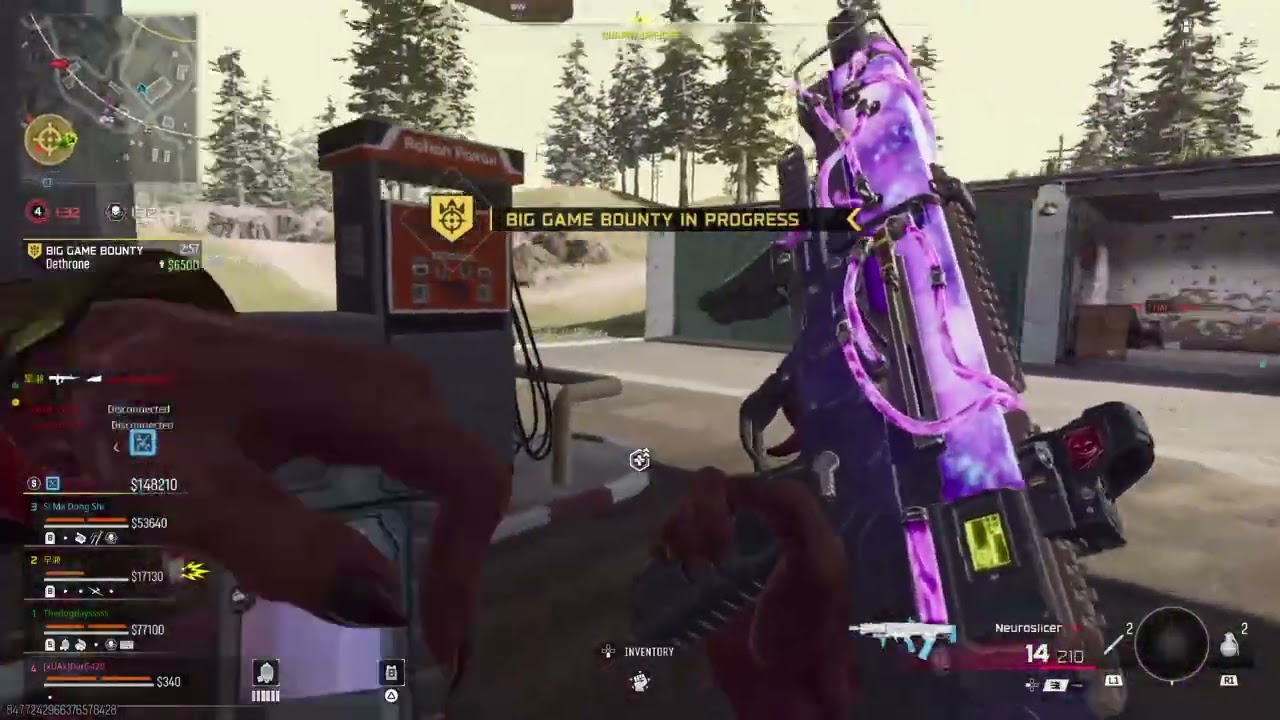 Warzone team goal 103K over 2\3s of the lobby