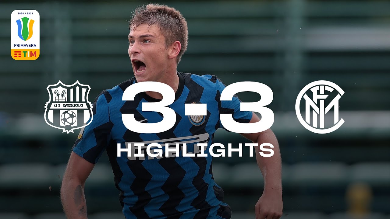 SASSUOLO 3-3 INTER | PRIMAVERA HIGHLIGHTS | Lots of goals, lots of emotions! ⚫🔵