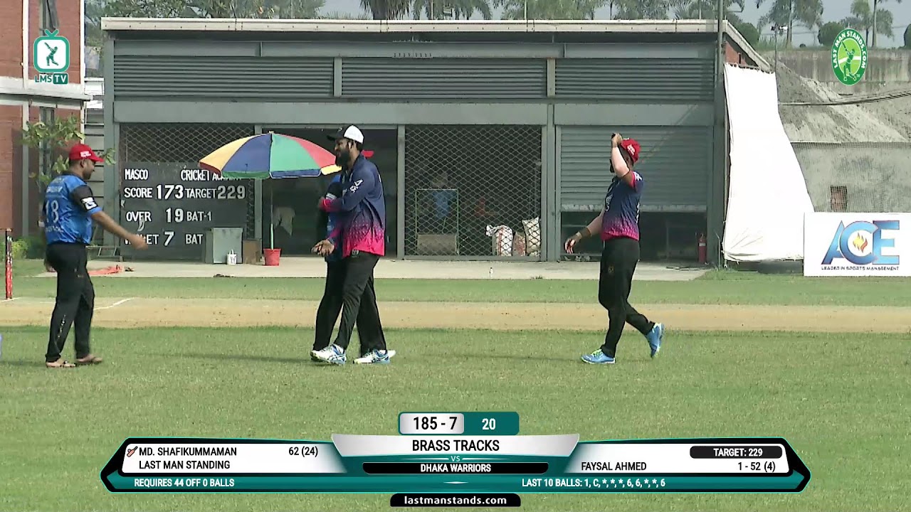Dhaka Warriors vs Brass Tracks | Dhaka | Bangladesh
