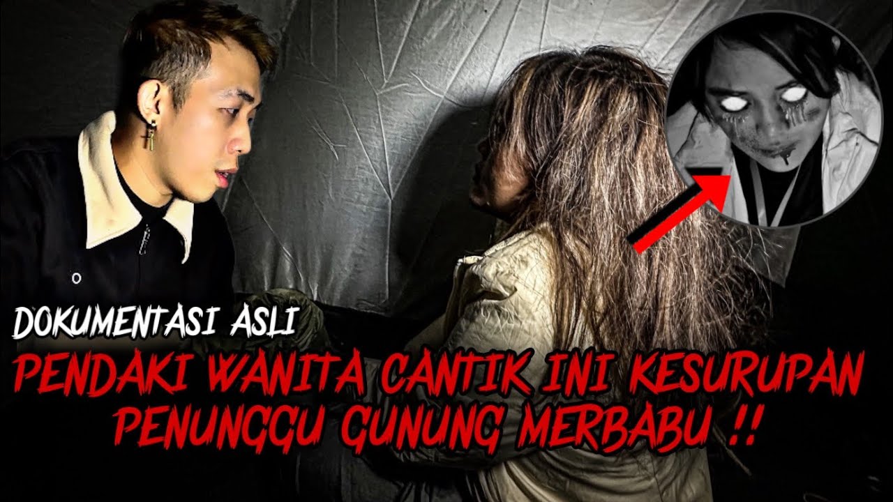 PENDAKI WANITA CANTIK INI KESURUPAN !! SOLO CAMPING HORROR DI GUNUNG MERBABU ANGKER !! PART 2