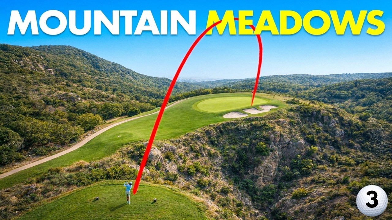 Я играл на поле Mountain Meadows GC с самых дальних ти | Серия 