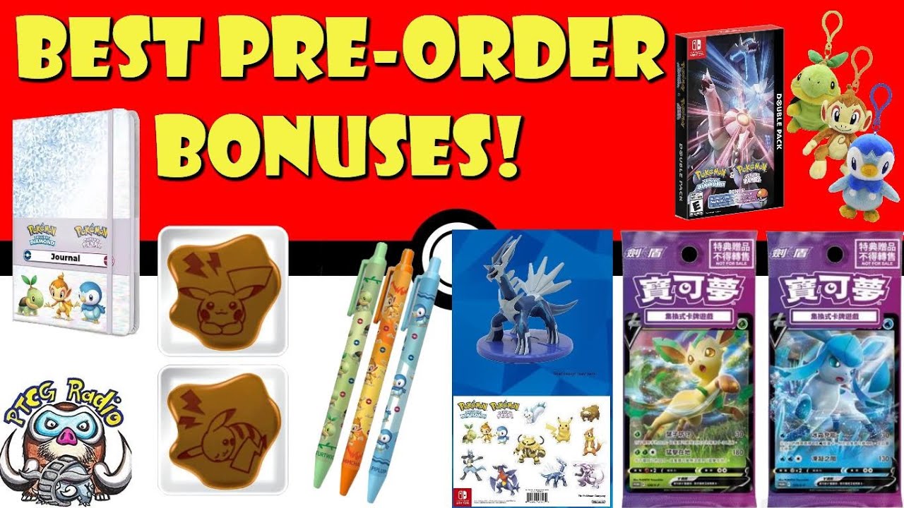 The Best Pre-Order Bonuses for Pok&eacute;mon Brilliant Diamond & Shining Pearl! (Pok&eacute;mon TCG News)