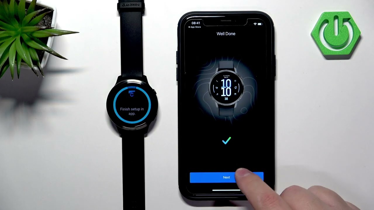 GARMIN Venu 4 41mm – Как подключить к iPhone