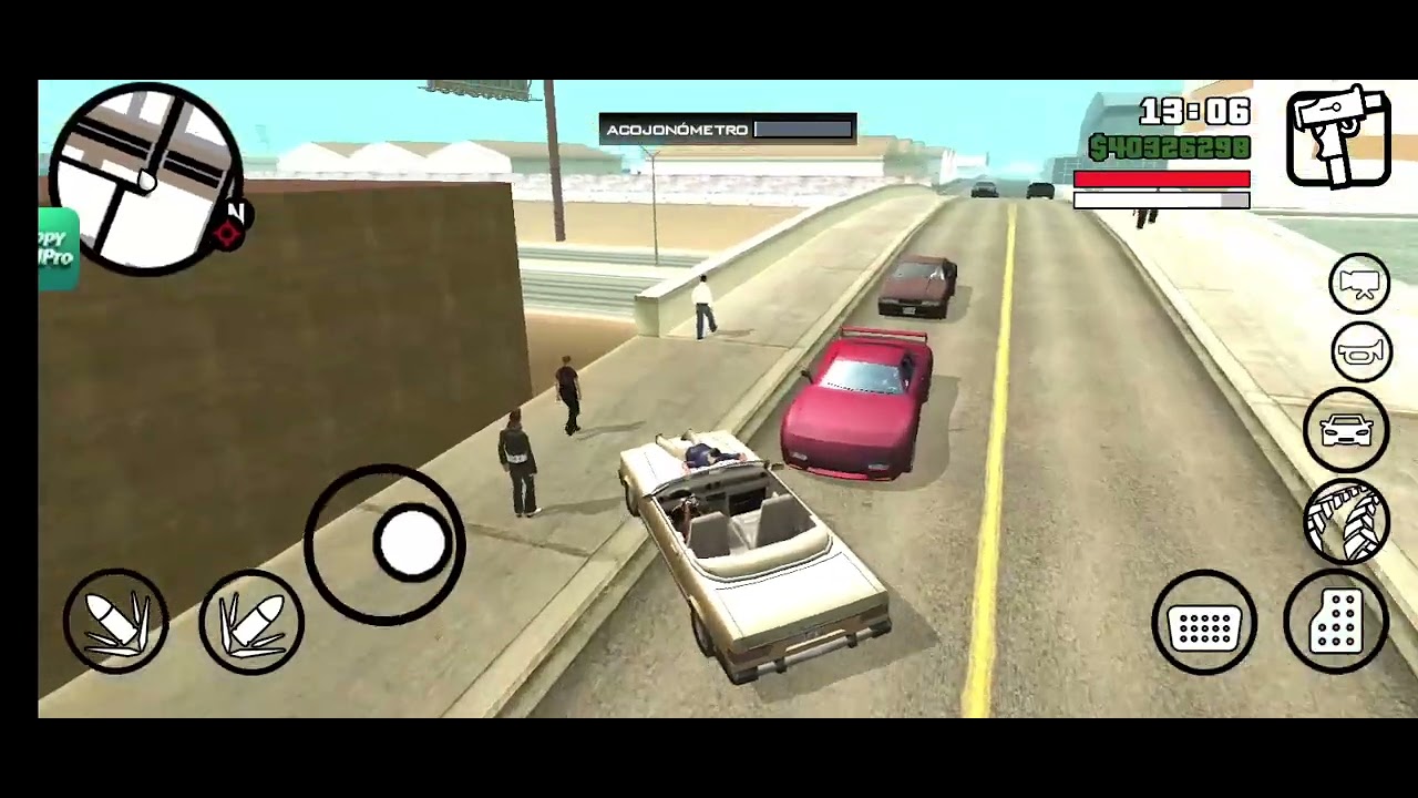 Mision divertida de gta San Andreas 