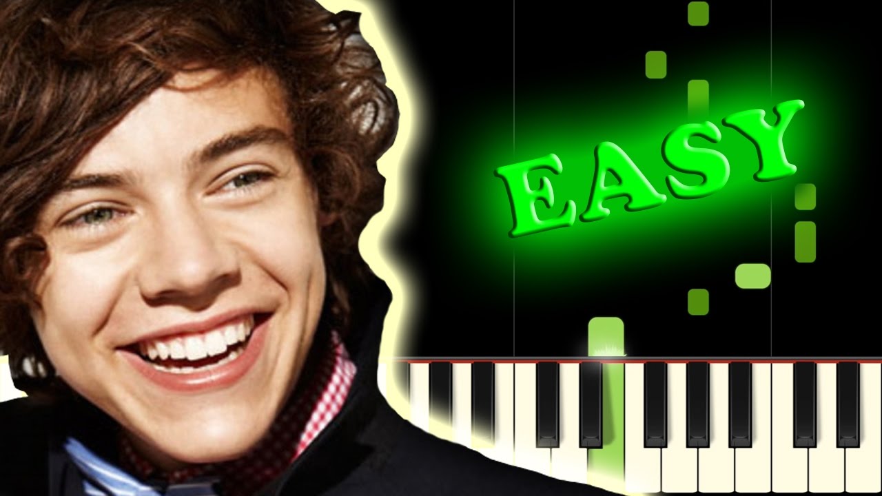 ONE DIRECTION - WHAT MAKES YOU BEAUTIFUL - Easy Piano Tutorial