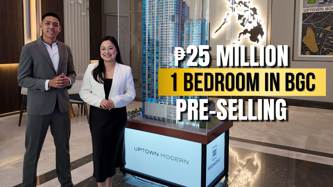 ₱25 MILLION BGC CONDO BY 2031? | UPTOWN MODERN PRE-SELLING TOUR