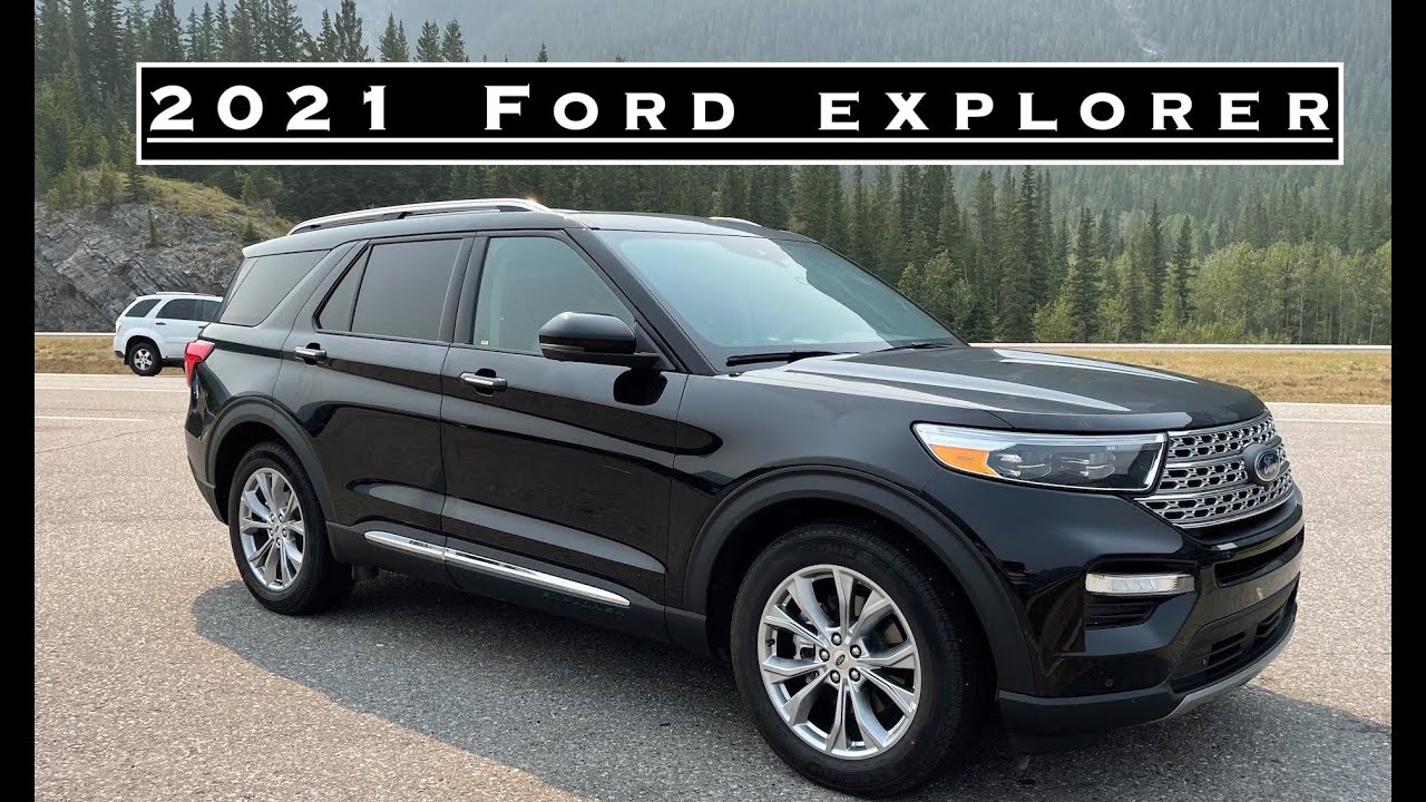 2021 Ford Explorer Limited - detailed demo of its safety features on the road