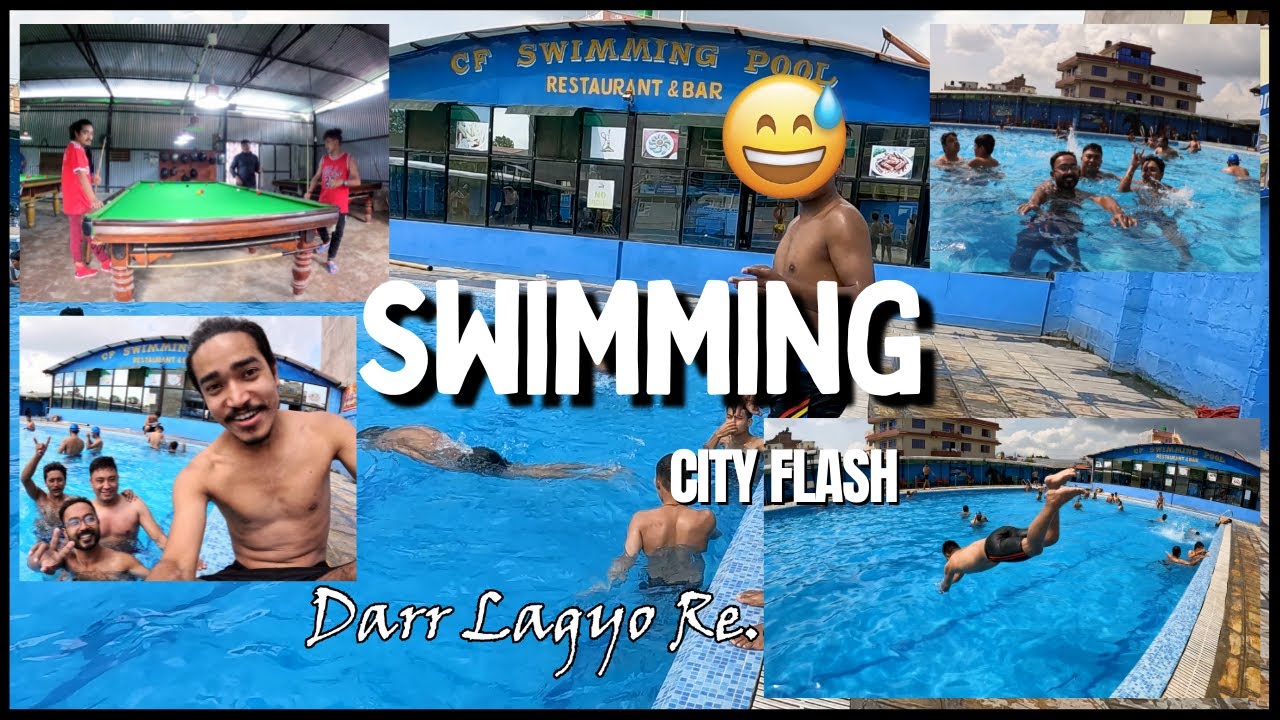 Swimming Pool || City Flash || Happy Holiday @solomann.tajala