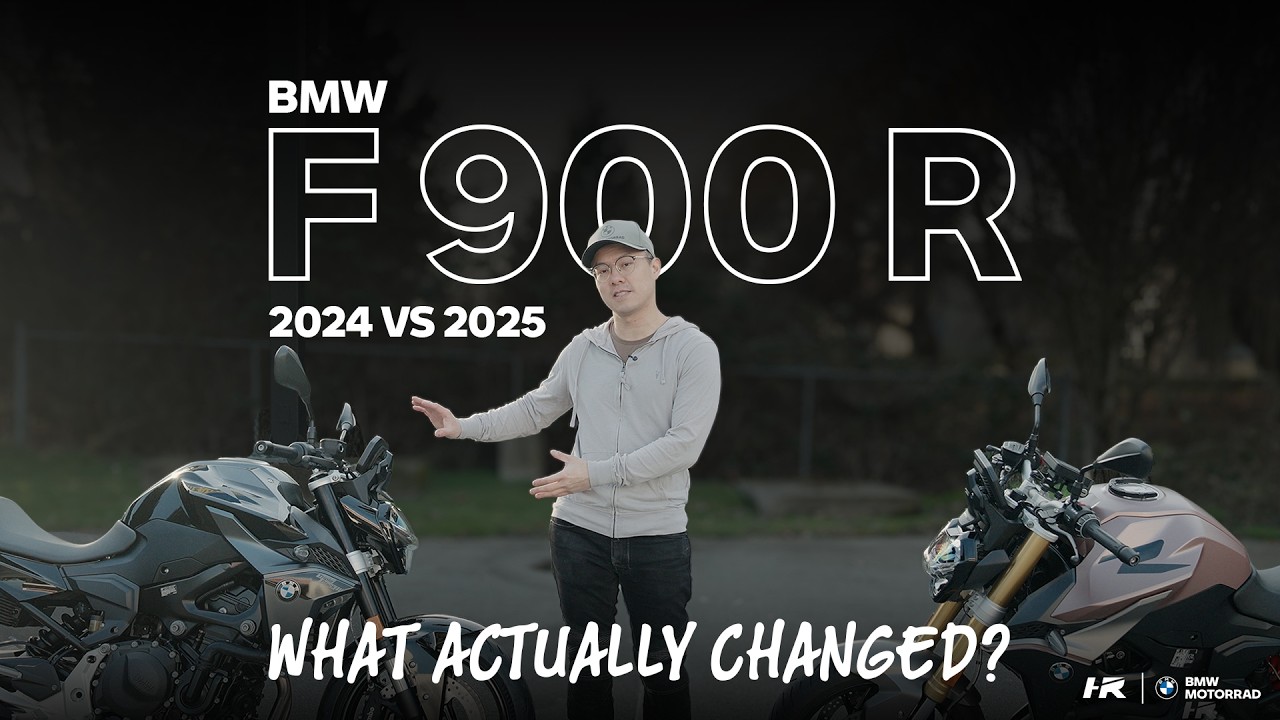 Лучше ли BMW F900R 2025 года? Сравнение моделей 2024 и 2025 годов.