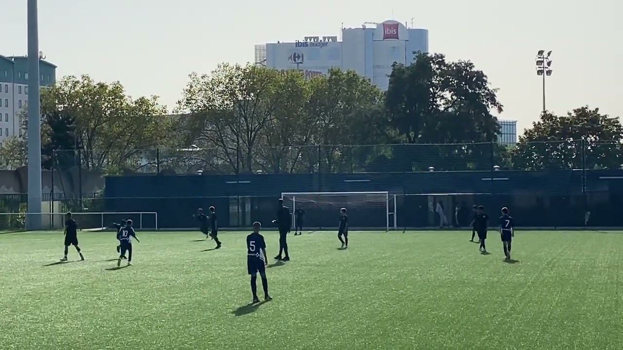 Championnat U12: PFC vs FC Bobigny 1ière Mi-temps : 07/10/23
