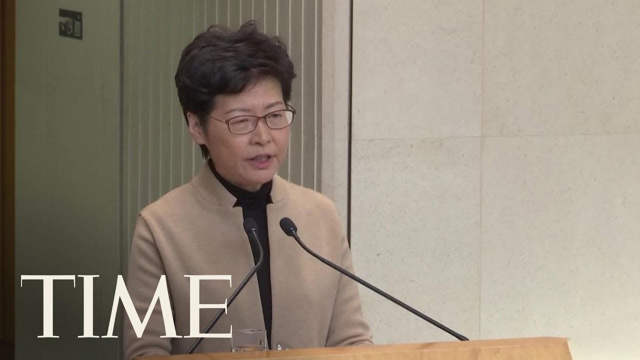 Hong Kong Chief Executive Carrie Lam Speaks After Escalation In Violence In The City | TIME