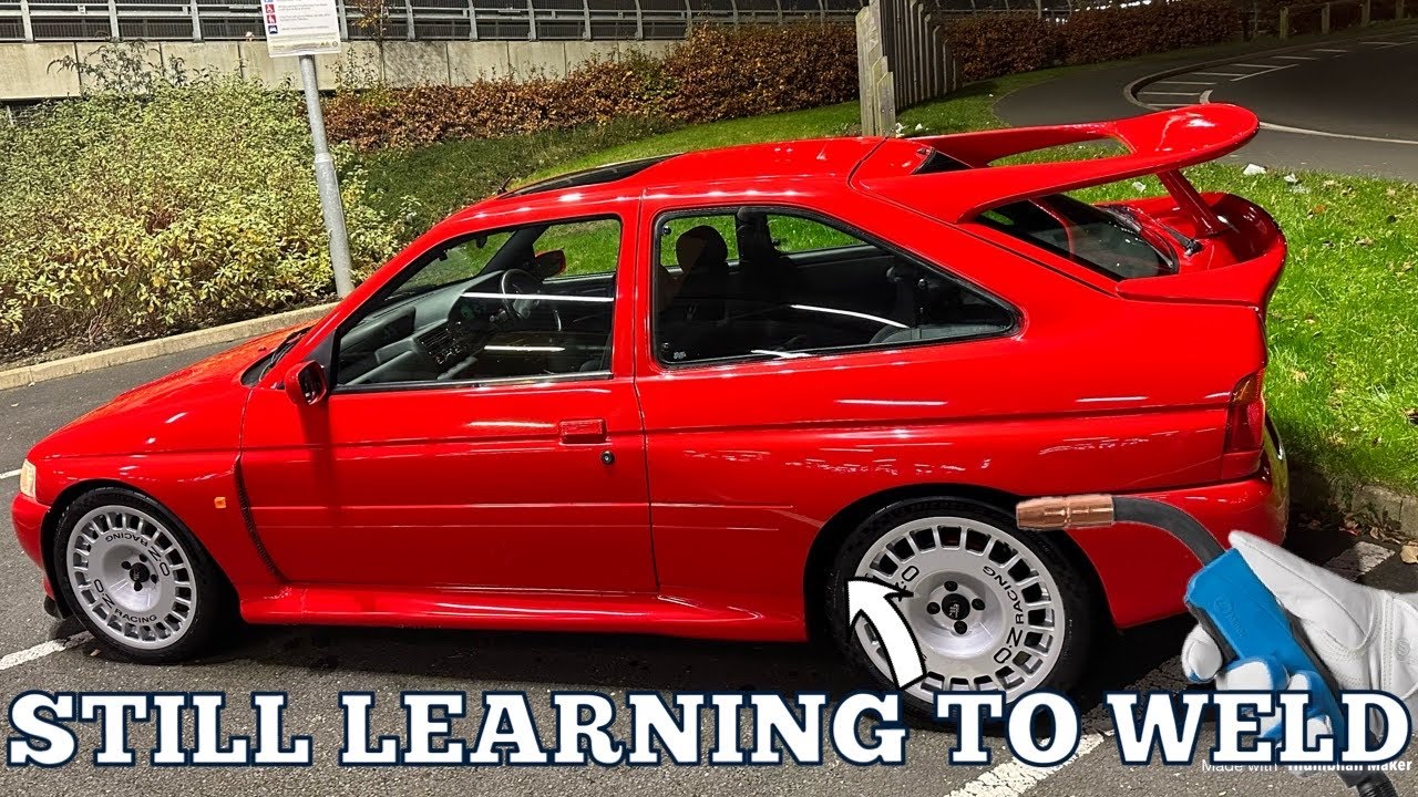 MY NEW ESCORT COSWORTH NEEDS WELDING