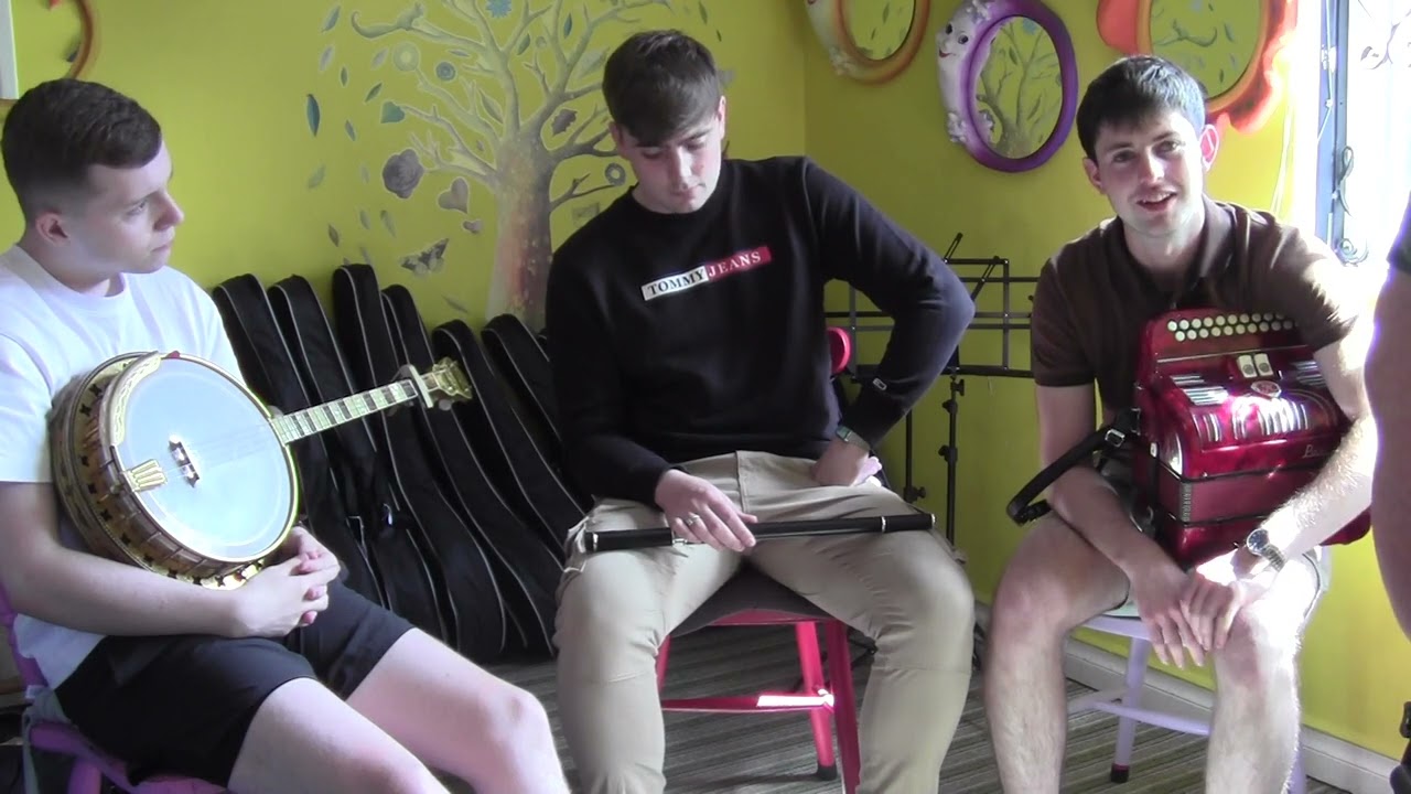 Joe Mannion, Mark Tomany and Jack Fitzpatrick