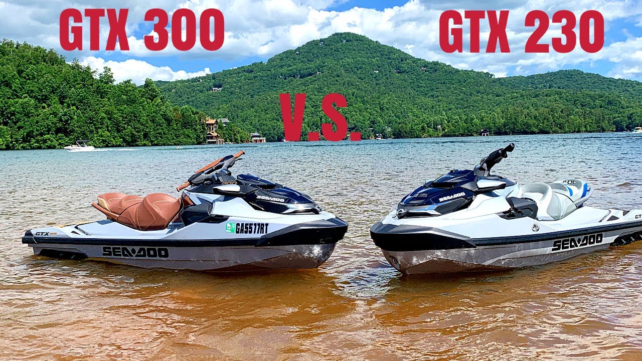 SEADOO GTX 300 VS SEADOO GTX 230