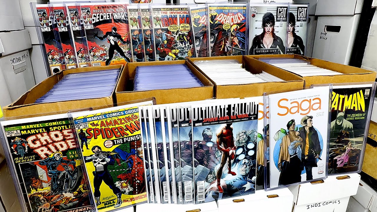 $158,785 Comic Collection Tour - 2000+ Key Issue Comics