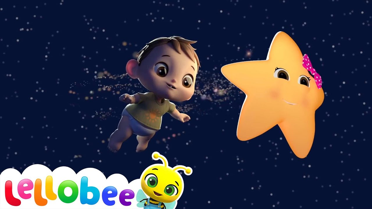 Twinkle Twinkle Little Star | Nursery Rhymes & Baby Songs | Lellobee