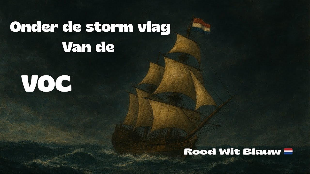 Onder de stormvlag van de VOC – Stoer Patriottisch Nederlands Lied | Rood Wit Blauw Muziek