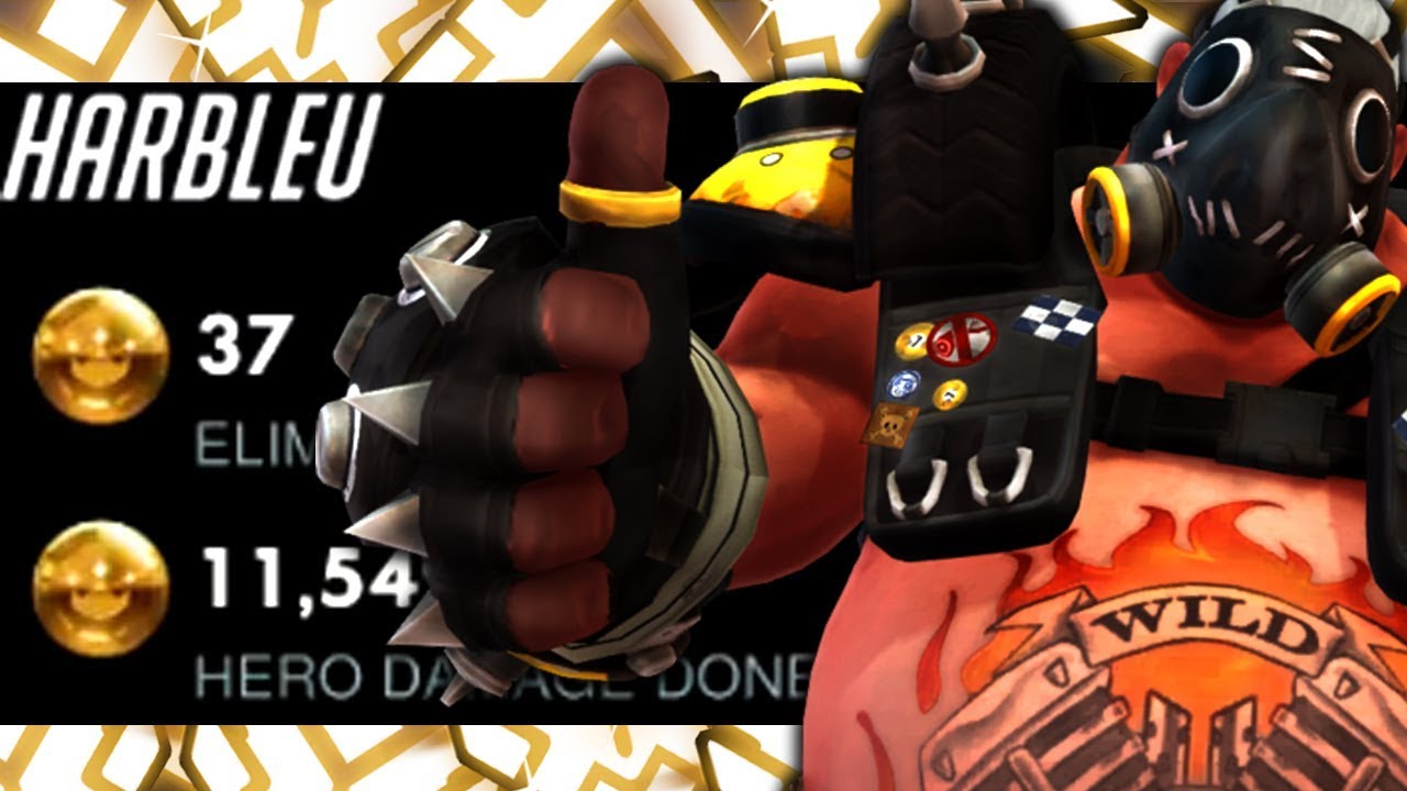 HARBLEU ROADHOG BUFF!! [ OVERWATCH SEASON 18 TOP 500 ]