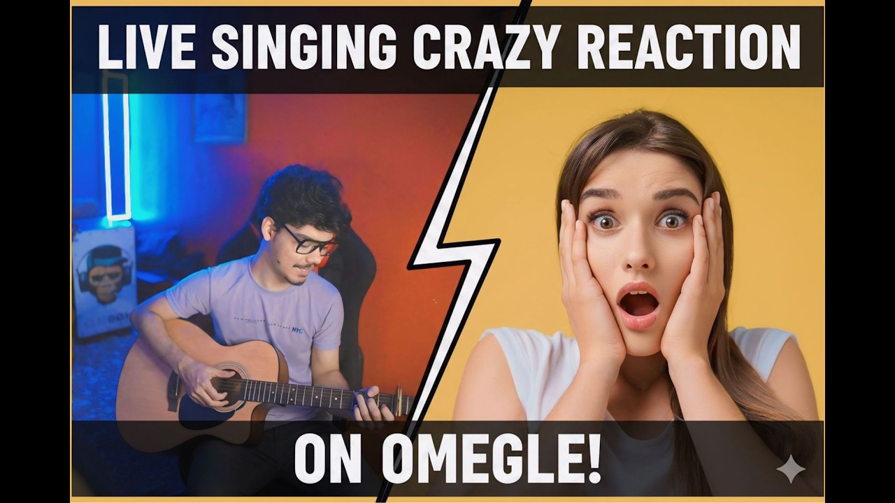 OMEGLE LIVE SINGING !!