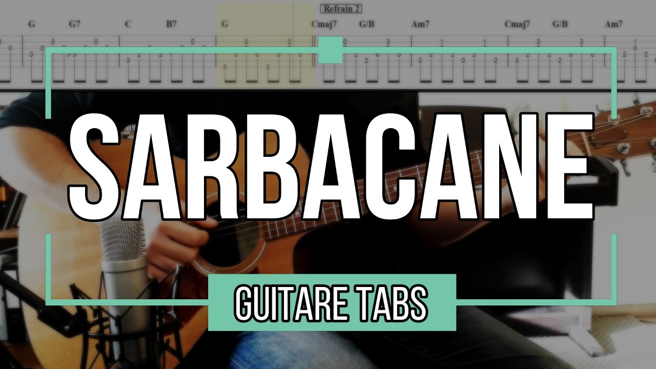 Sarbacane - Francis Cabrel [ Guitare Tabs ]