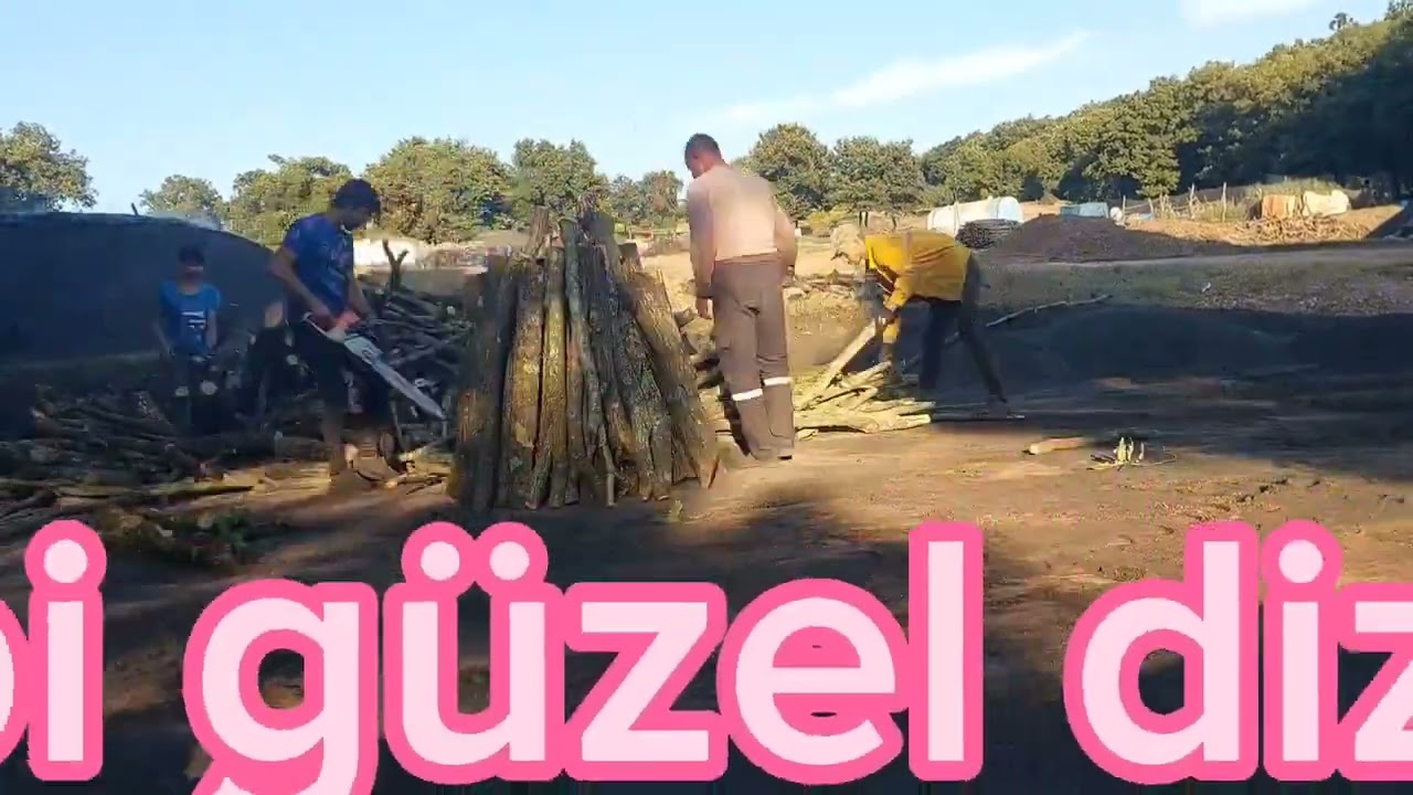 mangal kömürü nasıl yapılır full