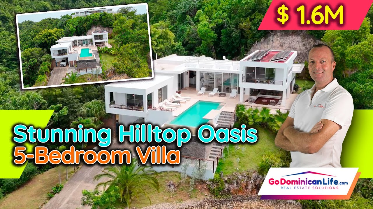 BIG VILLA IN THE TROPICAL HILLS OF LAS TERRENAS | Real Estate Solutions