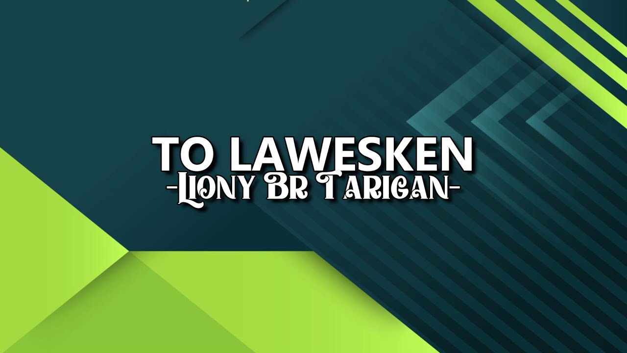 [KARAOKE] Liony Br Tarigan - To Lawesken || Karaoke Lagu Karo