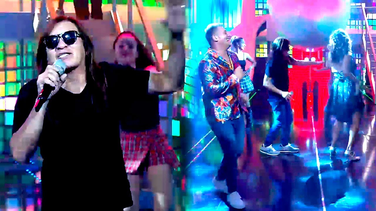 ¡Tremendo! Daniel Lescano cantó 